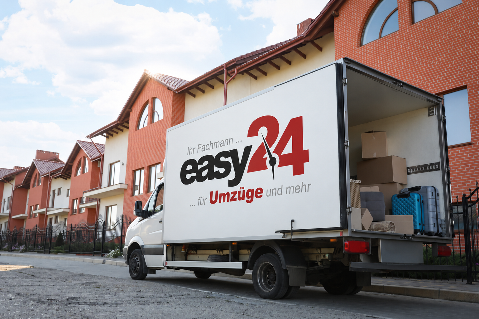 Easy24 Umzüge Berlin, zufriedene Kunden beim Umzug zum Festpreis